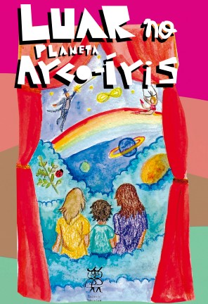 Luar no planeta arco-íris
